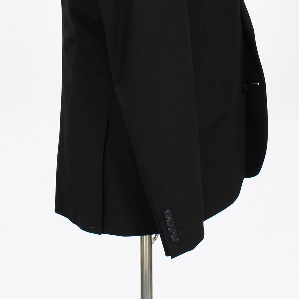 J. Ferrar 44R Black Solid 2-Button Sport Coat Blazer Jacket V565 - Picture 8 of 11